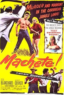 Machete (1958) afişi