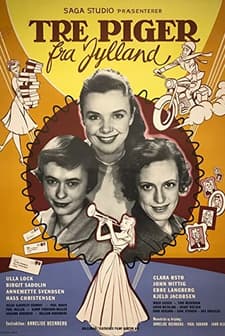 Tre Piger Fra Jylland (1957) afişi