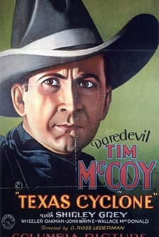 Texas Cyclone (1932) afişi