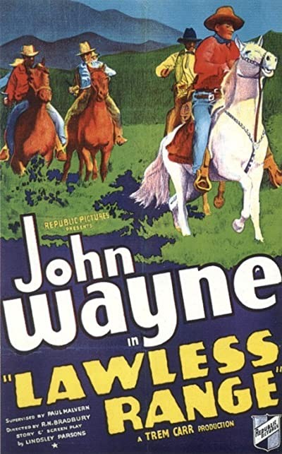 Lawless Range (1935) afişi