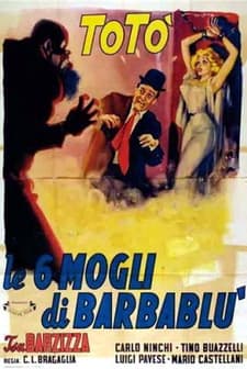 Le sei mogli di Barbablù (1950) afişi