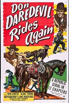 Don Daredevil Rides Again (1951) afişi