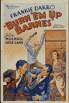 Burn 'em Up Barnes (1934) afişi
