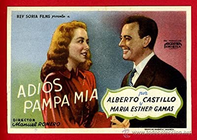Adiós Pampa Mía (1946) afişi