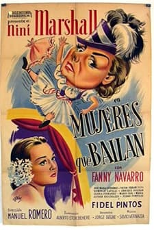 Mujeres Que Bailan (1949) afişi