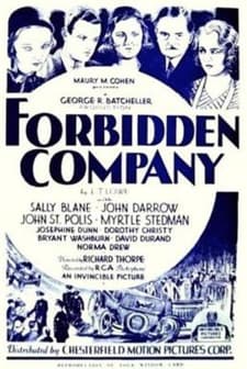 Forbidden Company (1932) afişi