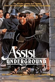 The Assisi Underground (1985) afişi