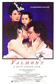 Valmont (1989) afişi
