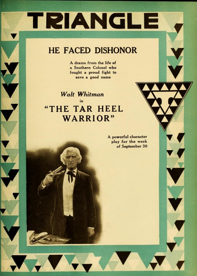 The Tar Heel Warrior (1917) afişi