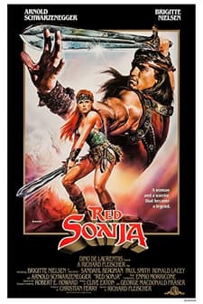 Red Sonja (1985) afişi