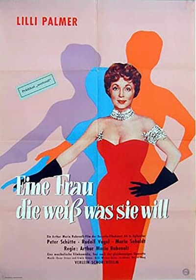 Eine Frau, Die Weiss, Was Sie Will (1958) afişi