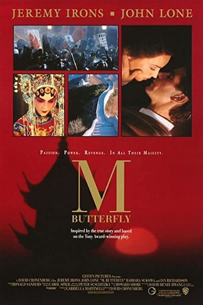 M. Butterfly (1993) afişi