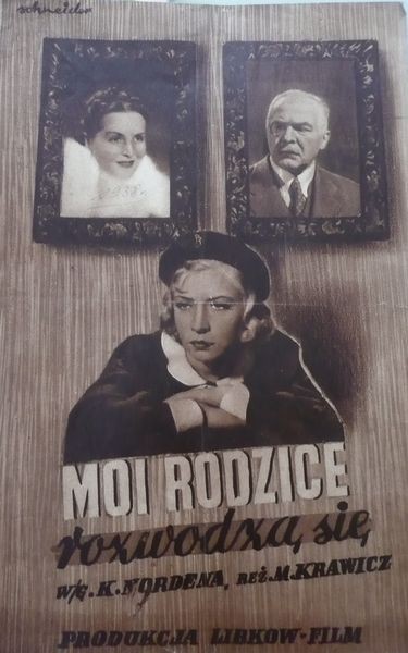 Moi Rodzice Rozwodza Sie (1938) afişi
