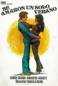 Sie Liebten Sich Einen Sommer (1972) afişi