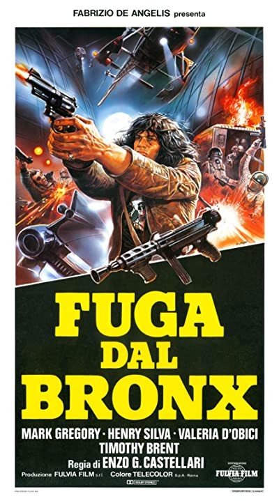 Fuga Dal Bronx (1983) afişi