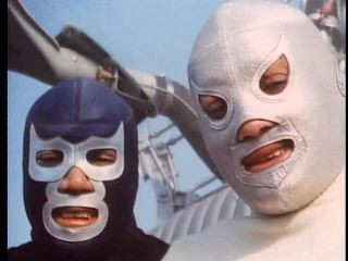 Santo And Blue Demon Against The Monsters Fotoğrafı