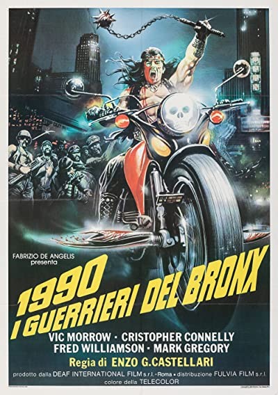 1990: I Guerrieri Del Bronx (1982) afişi