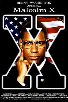 Malcolm X (1992) afişi