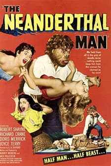 The Neanderthal Man (1953) afişi