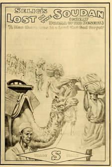 Lost In The Soudan (1910) afişi