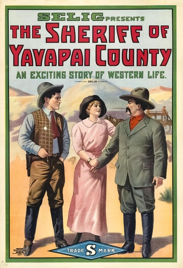The Sheriff Of Yavapai County (1913) afişi