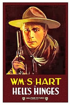 Hell's Hinges (1916) afişi