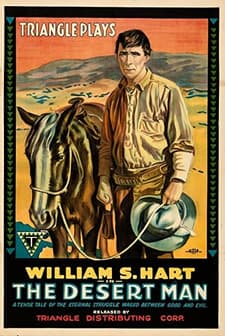 The Desert Man (1917) afişi