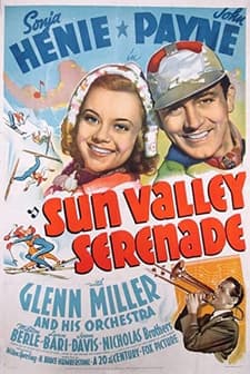 Sun Valley Serenade (1941) afişi
