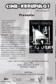 Funeral Siniestro (1977) afişi