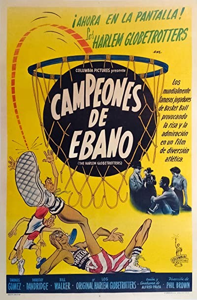 The Harlem Globetrotters (1951) afişi