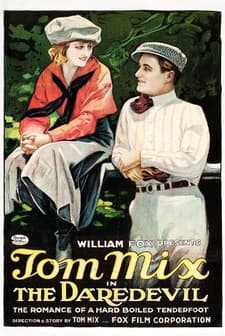 The Daredevil (1920) afişi