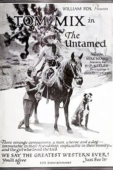 The Untamed (1920) afişi