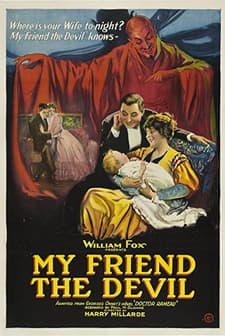 My Friend The Devil (1922) afişi