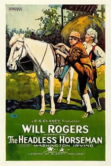 The Headless Horseman (1922) afişi