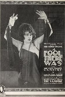 A Fool There Was (1922) afişi