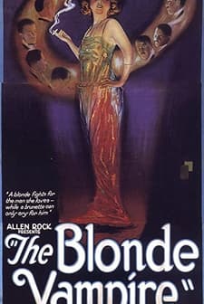 The Blonde Vampire (1922) afişi