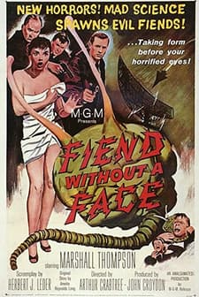 Fiend Without A Face (1958) afişi