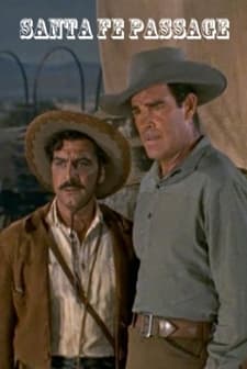 Santa Fe Passage (1955) afişi