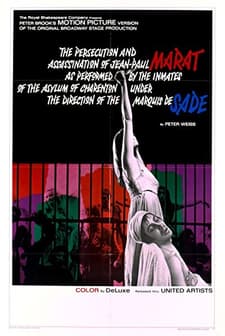 Marat/sade (1967) afişi