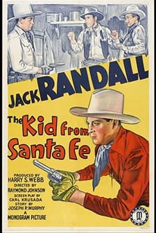 The Kid From Santa Fe (1940) afişi