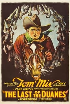 The Last Of The Duanes (1924) afişi
