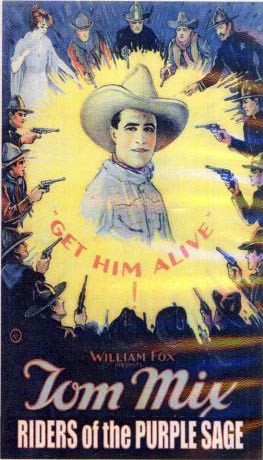 Riders Of The Purple Sage (1925) afişi