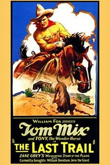 The Last Trail (1927) afişi