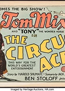 The Circus Ace (1927) afişi