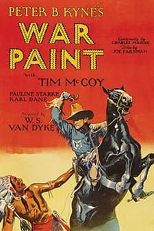 War Paint (1926) afişi