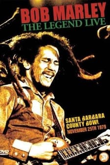 Bob Marley: Live In Santa Barbara (1981) afişi