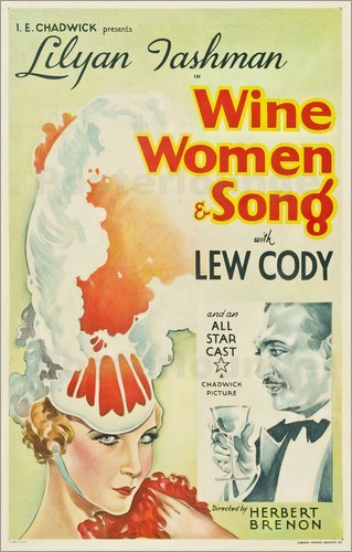 Wine, Women And Song (1933) afişi
