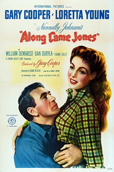 Along Came Jones (1945) afişi