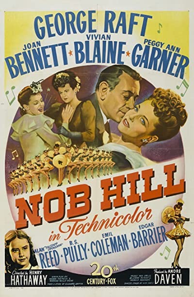 Nob Hill (1945) afişi