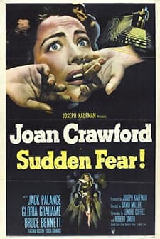 Sudden Fear (1952) afişi